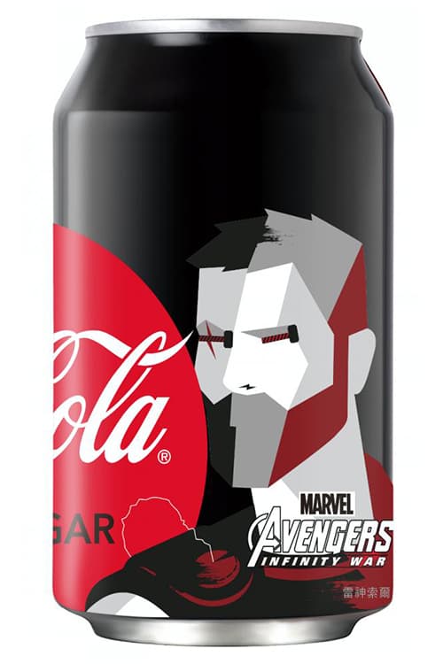 復仇者著裝！Coca-Cola zero 推出《Avengers: Infinity War》新包裝