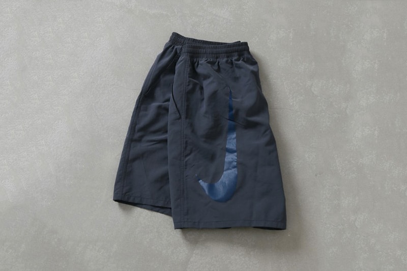 沙灘最強單品！Nike x EDIFICE 大型「Swoosh Logo」Boardshorts