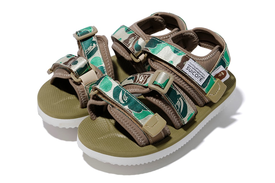 A BATHING APE® x SUICOKE 推出聯乘涼鞋系列