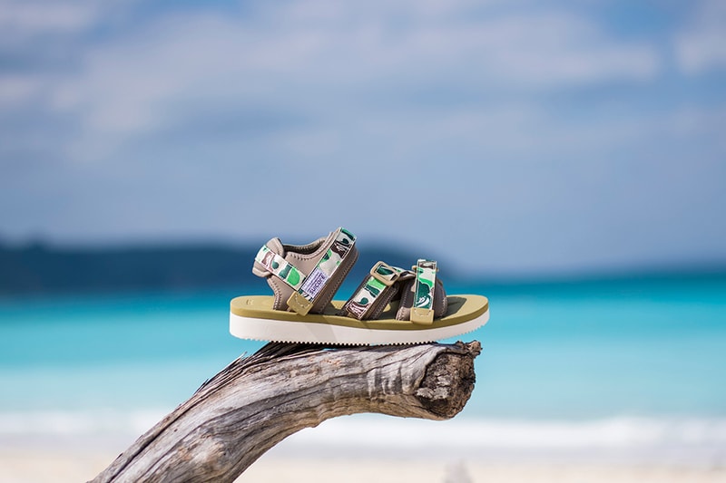 A BATHING APE® x SUICOKE 推出聯乘涼鞋系列