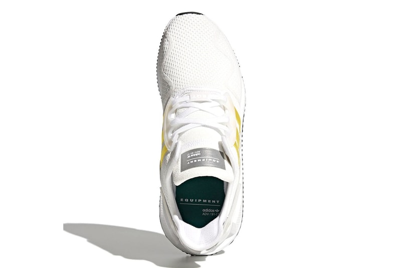 adidas Originals EQT Cushion ADV 全新配色「White/Yellow」