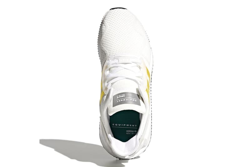 adidas Originals EQT Cushion ADV 全新配色「White/Yellow」