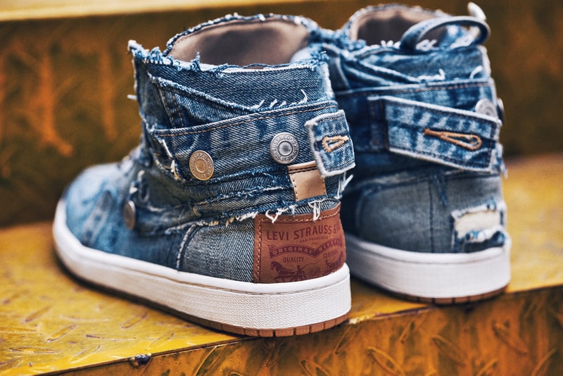 The Remade 打造全新 Air Jordan 1「Levi's」客製版本
