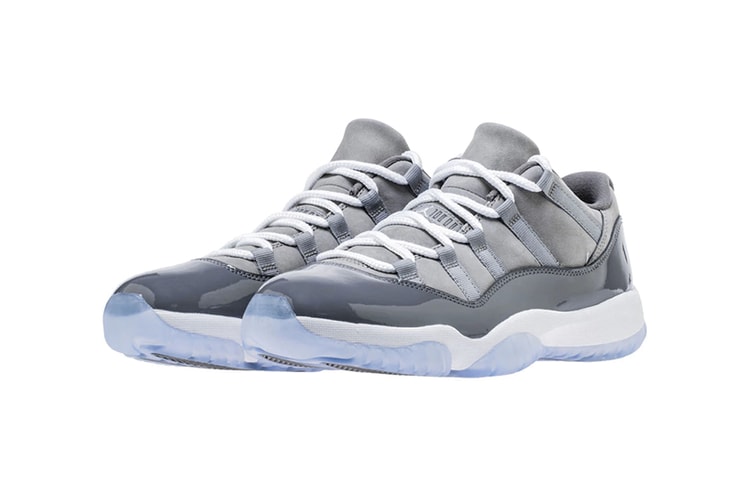 等待五年之久 − Air Jordan 11 Low「Cool Grey」發售日期確定