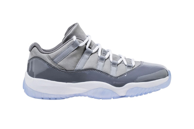 等待五年之久 − Air Jordan 11 Low「Cool Grey」發售日期確定