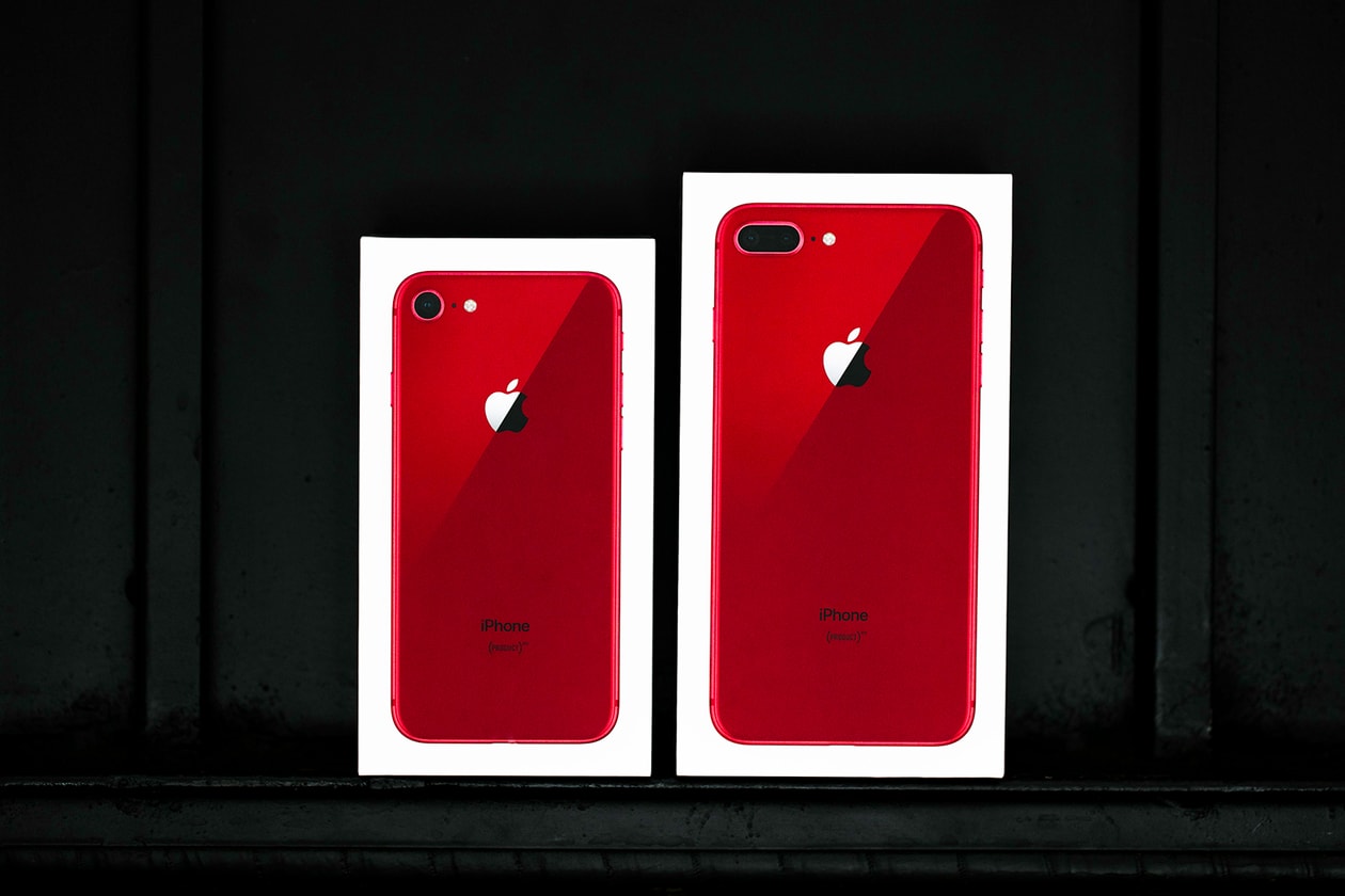 Apple iPhone 8 及 iPhone 8 Plus 紅色特別版全方位實物近賞
