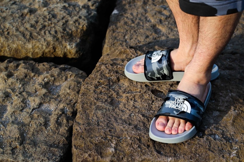 atmos x The North Face 推出迷彩圖案 Base Camp Slide II