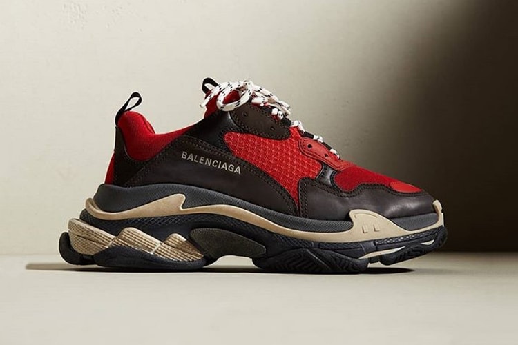 Balenciaga 為 Triple S 推出全新「Bred」配色