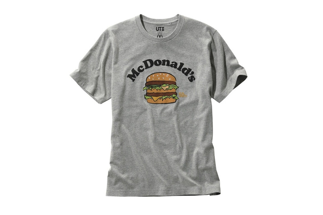 UNIQLO UT x McDonald’s 推出 Big Mac 誕生 50 周年別注紀念 T-Shirt