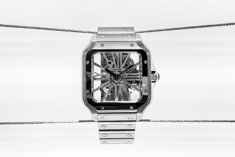 Cartier 推出全新 Santos de Cartier Skeleton