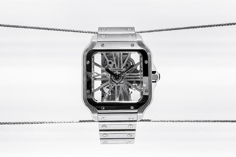 Cartier 推出全新 Santos de Cartier Skeleton