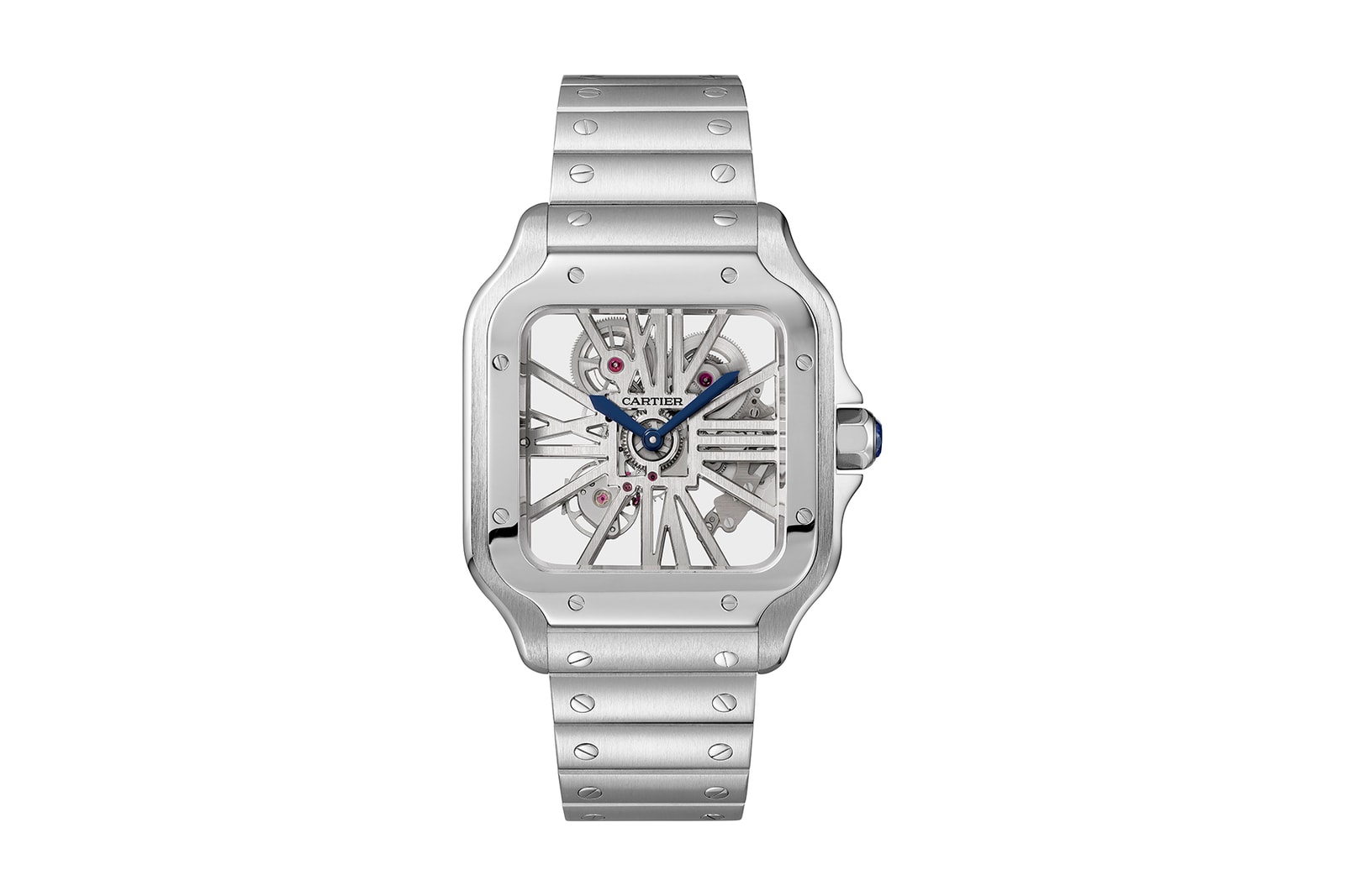Cartier 推出全新 Santos de Cartier Skeleton