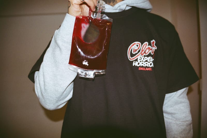 CLOT x Expert Horror 聯乘「Blood-Line」別注系列即將上架