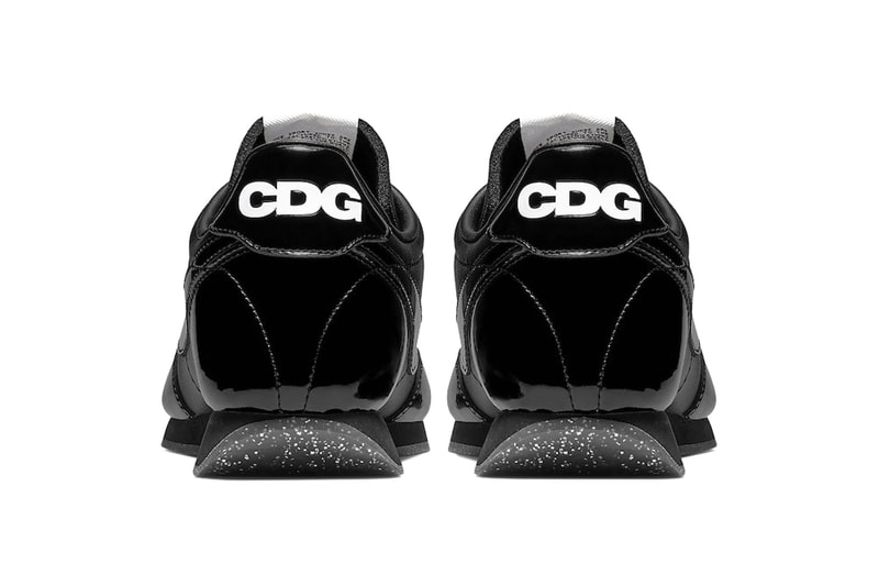 COMME des GARÇONS Black x Nike Night Track 聯乘鞋款官方圖片釋出