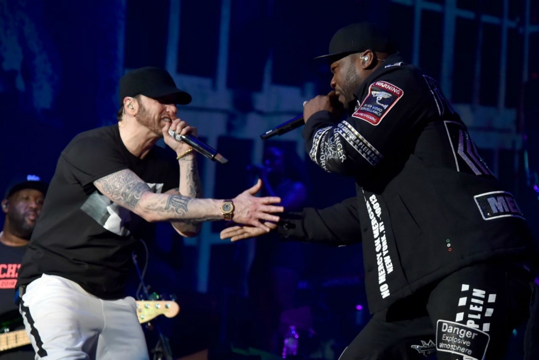 黃金拍檔回來了？ 觀看 Eminem 與 50 Cent、Dr.Dre 同台演出