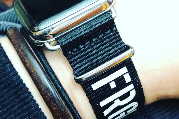 藤原浩釋出全新 fragment design 的 Apple Watch 尼龍腕錶帶