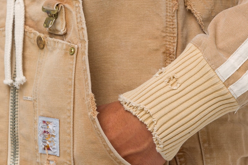 Greg Lauren 運用復古 Carhartt 物料打造全新運動外套