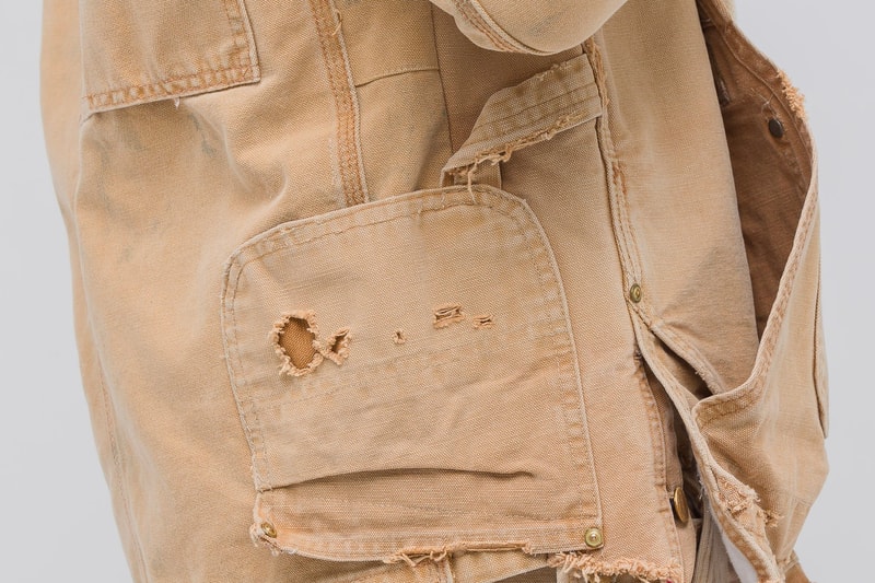 Greg Lauren 運用復古 Carhartt 物料打造全新運動外套