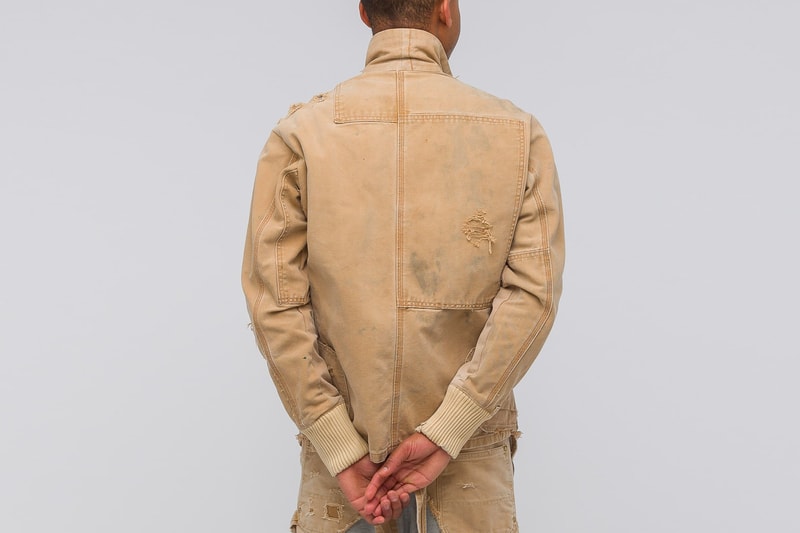 Greg Lauren 運用復古 Carhartt 物料打造全新運動外套