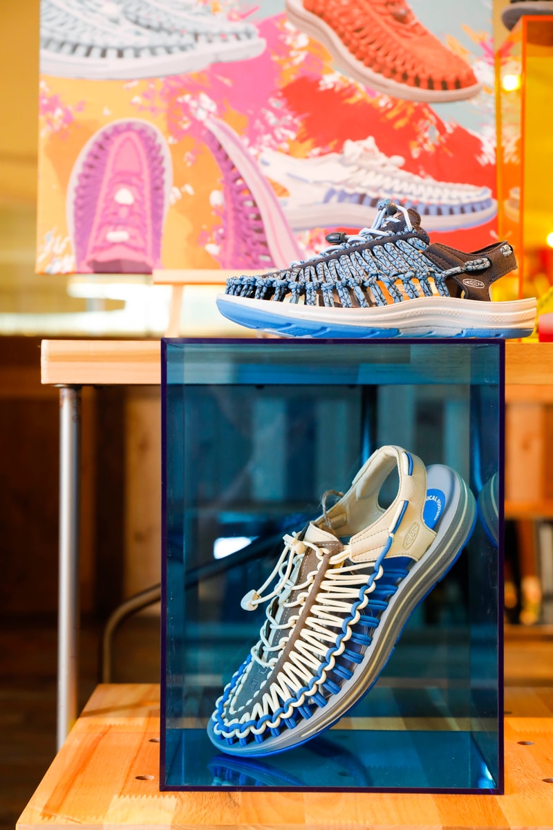 木紋裝潢－KEEN 開設全新 UNEEK 期間限定店