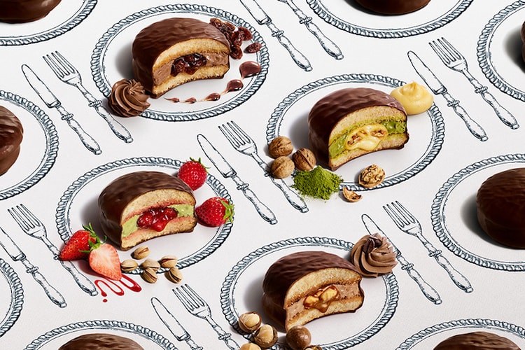 LOTTE「生 Choco Pie 專門店」推出全新四種口味的巧克力派