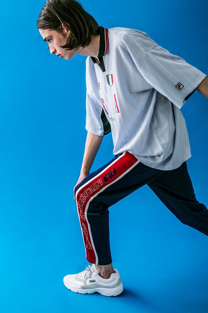 90 年代足球風 - monkey time x FILA 聯乘春夏系列