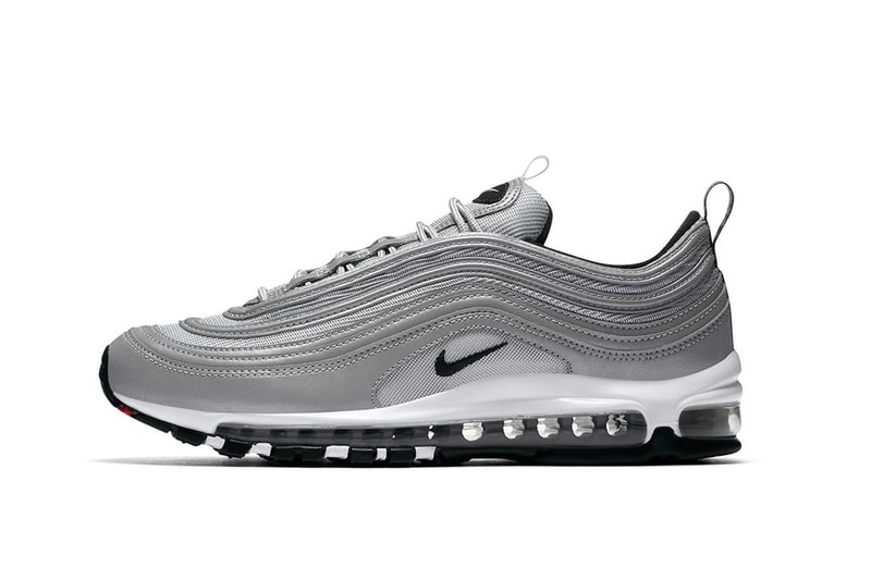 純銀子彈！Nike 釋出 Air Max 97「Reflect Silver」配色