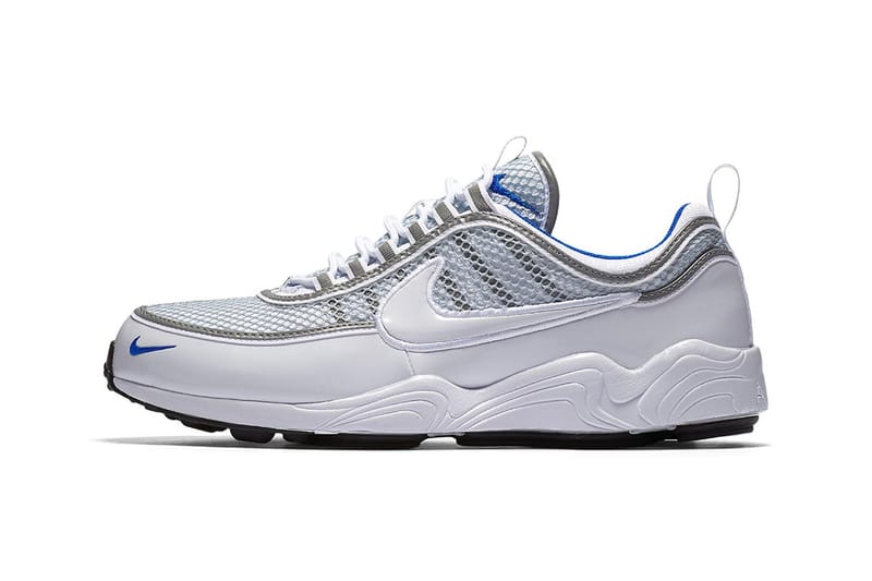 Nike Air Zoom Spiridon 全新配色設計「White/Platinum Blue」