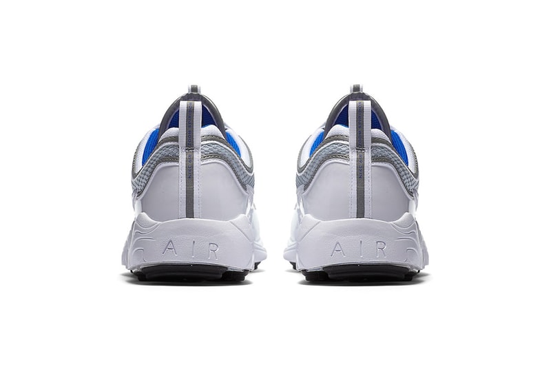 Nike Air Zoom Spiridon 全新配色設計「White/Platinum Blue」