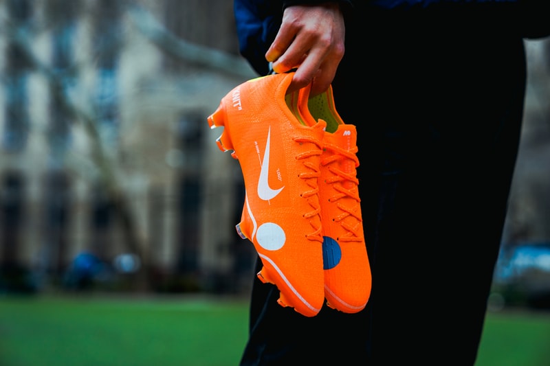 近賞 Virgil Abloh x Nike Mercurial Vapor 360 聯乘足球靴