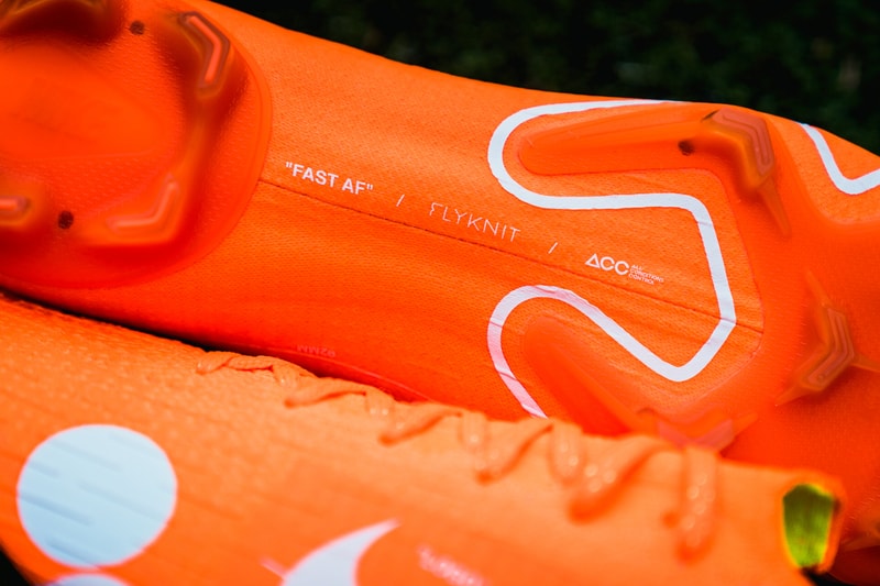 近賞 Virgil Abloh x Nike Mercurial Vapor 360 聯乘足球靴