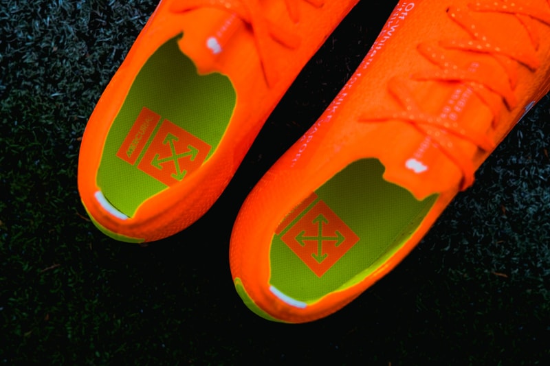 近賞 Virgil Abloh x Nike Mercurial Vapor 360 聯乘足球靴