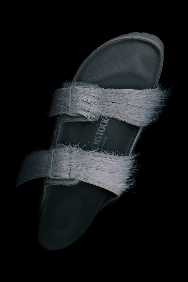 Rick Owens x Birkenstock 聯乘系列完整公開