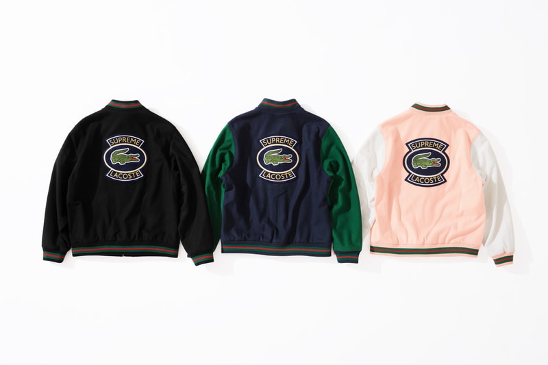 Supreme x Lacoste 2018 春夏聯乘系列正式發佈