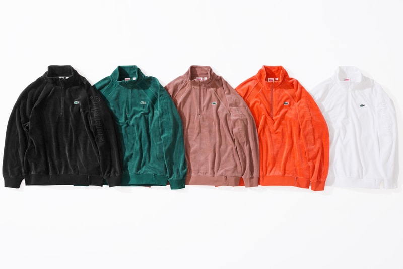 Supreme x Lacoste 2018 春夏聯乘系列正式發佈