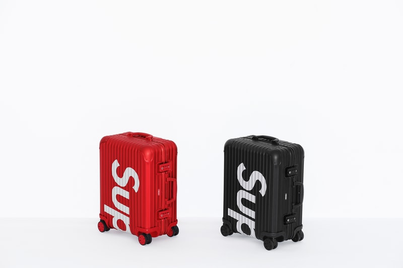 RIMOWA 將於全球指定 6 家分店發售 Supreme x RIMOWA 行李箱系列