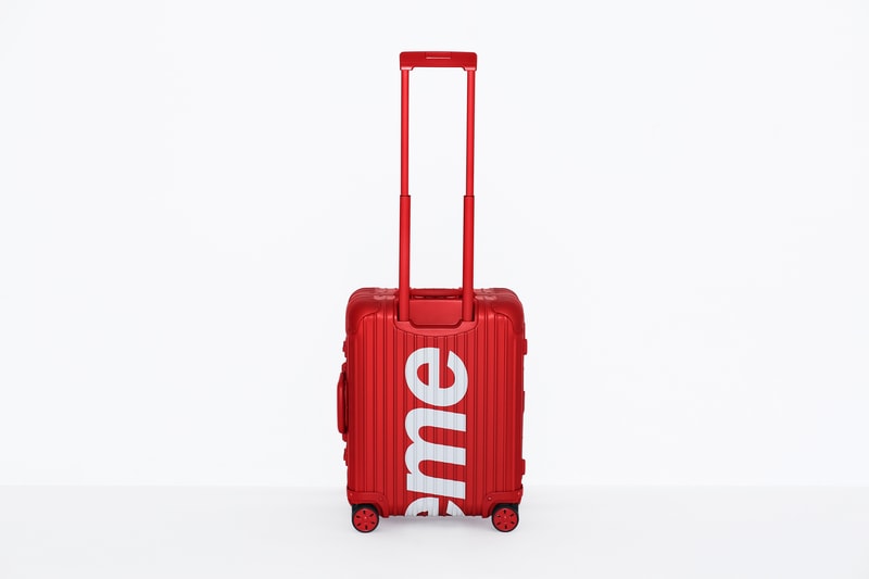 RIMOWA 將於全球指定 6 家分店發售 Supreme x RIMOWA 行李箱系列