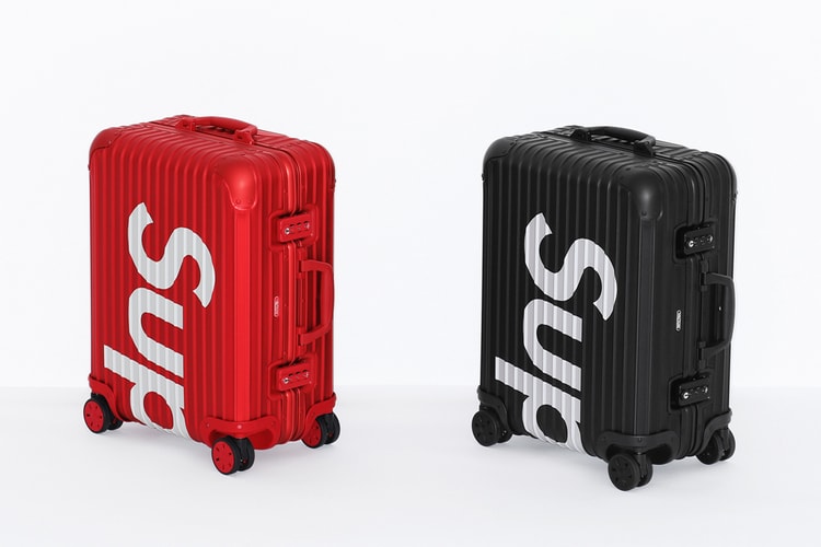 RIMOWA 將於全球指定 6 家分店發售 Supreme x RIMOWA 行李箱系列