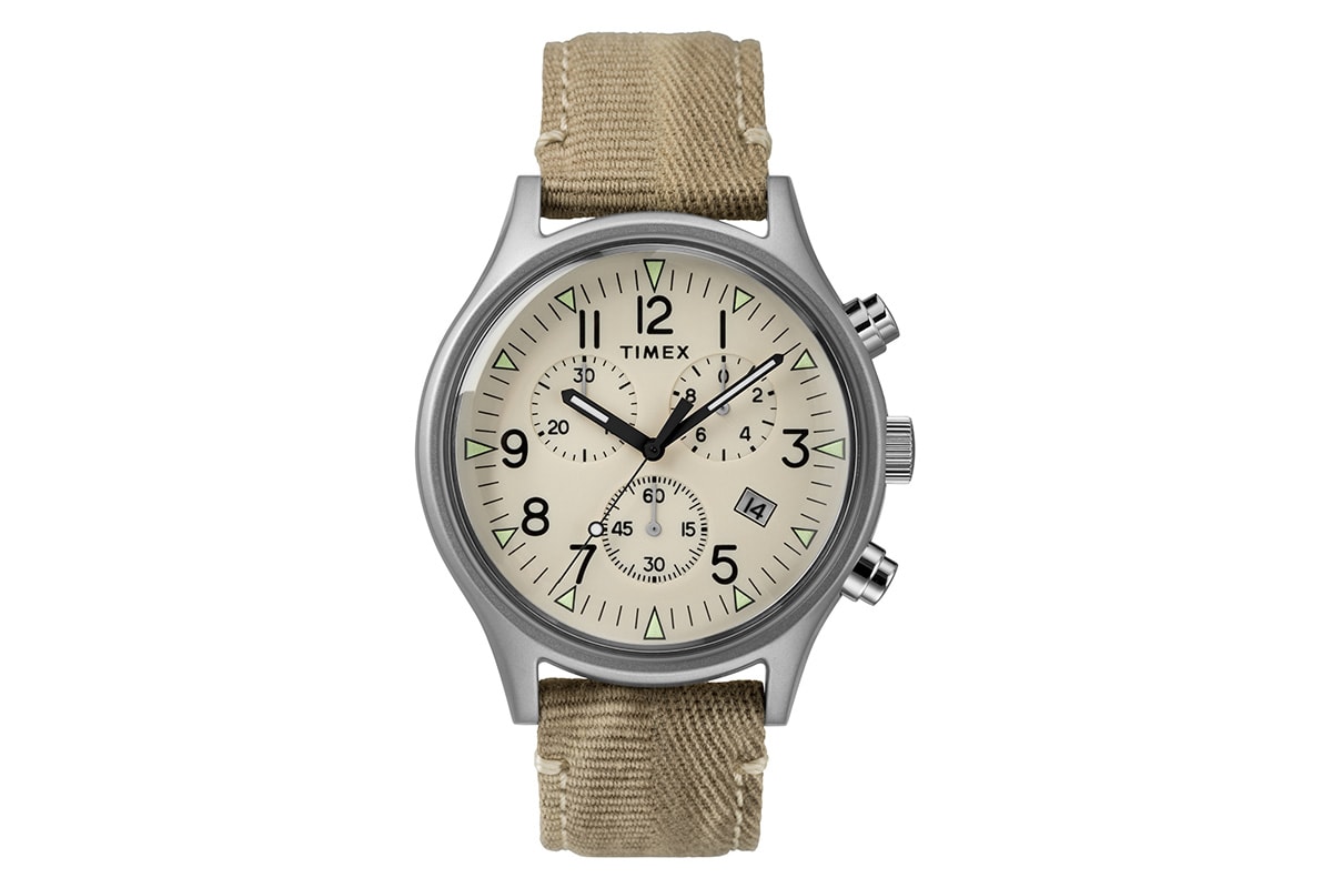 全鋁打－TIMEX 鋁製 MK1 復刻軍錶推出三圈計時款式