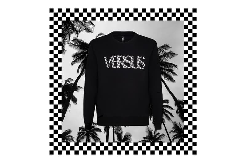 Versus Versace 推出「CHECK VS LOGO」黑白格紋系列