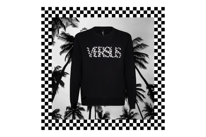 Versus Versace 推出「CHECK VS LOGO」黑白格紋系列
