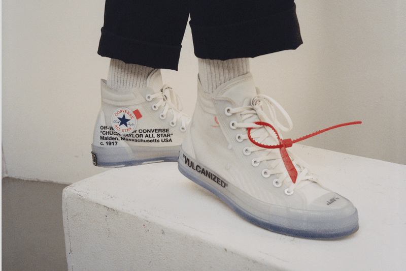 Converse x Virgil Abloh Chuck 70 聯乘鞋款正式發布