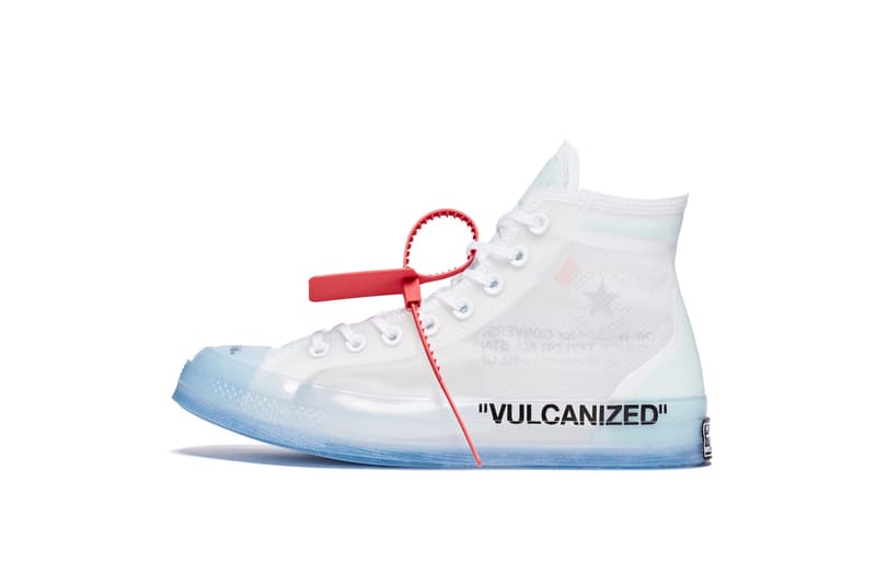 Converse x Virgil Abloh Chuck 70 聯乘鞋款正式發布