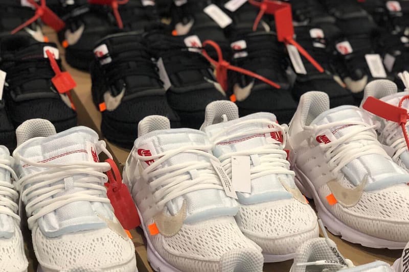 nike x presto off white