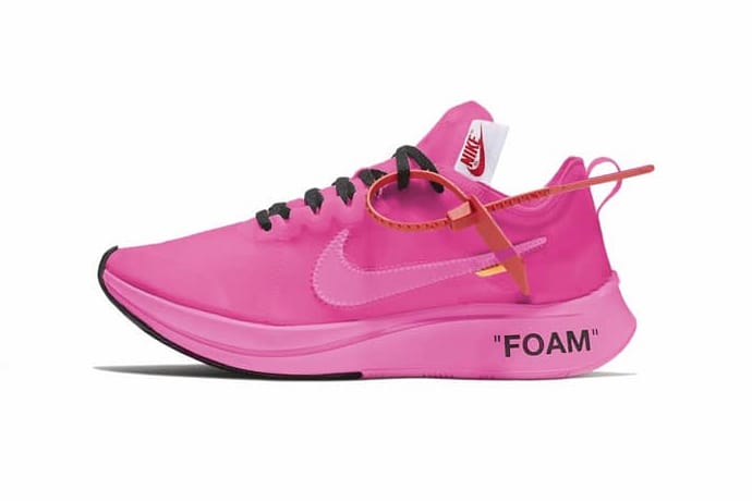 Off-White™ x NikeLab Zoom Fly 或將迎來全新「Racer Pink」粉色版本