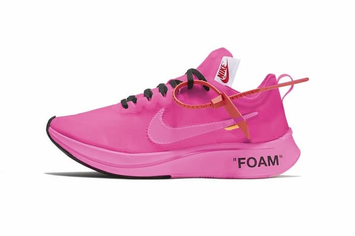 Off-White™ x NikeLab Zoom Fly 或將迎來全新「Racer Pink」粉色版本