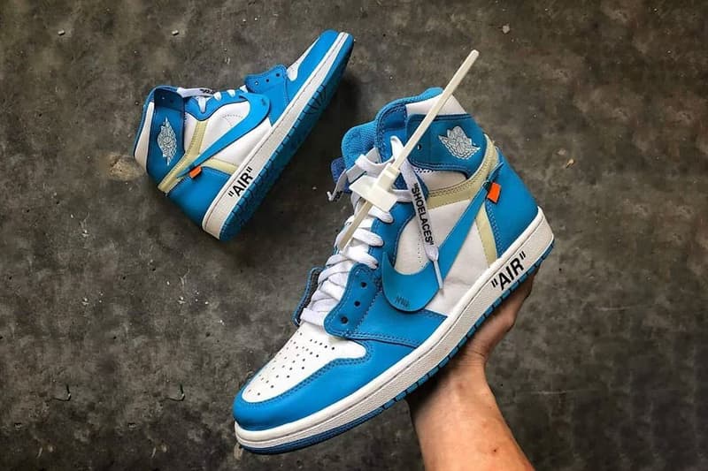 實物曝光？！Virgil Abloh x Air Jordan 1「Powder Blue」配色網上發見