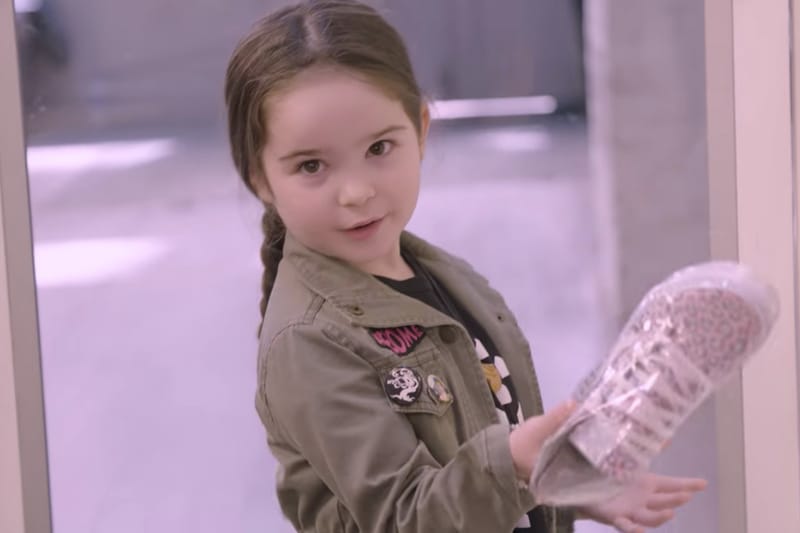 5 歲小粉絲 Luna 登上《Sneaker Shopping》