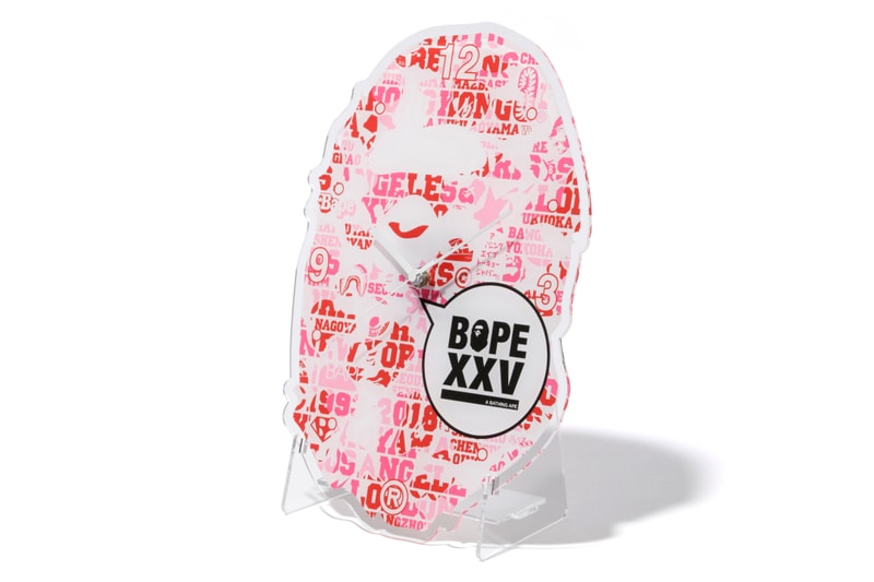 A BATHING APE®「BAPE XXV」企劃系列完整單品