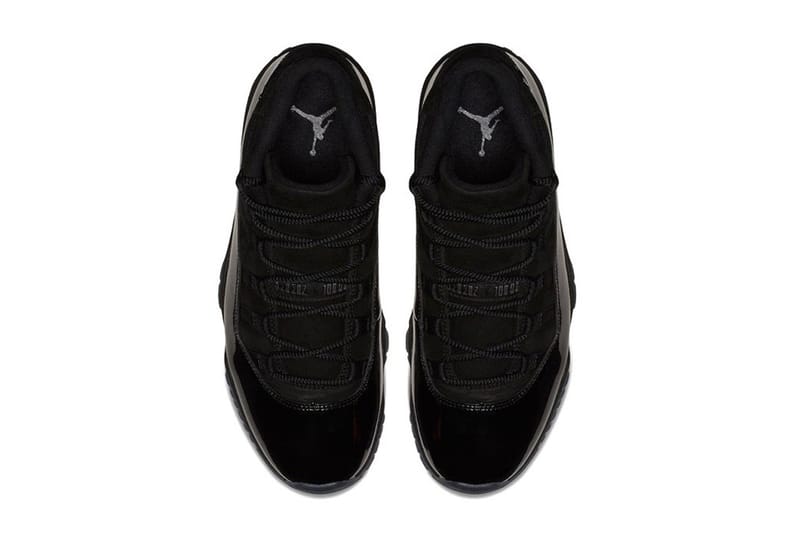 jordan 11 black cap and gown